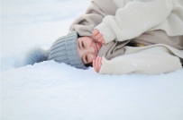 雪地里能拍出这么好看的照片也是高超的技术了